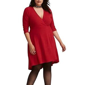 TORRID: Mini Hacci Wrap Dress -Size 0 / 0X